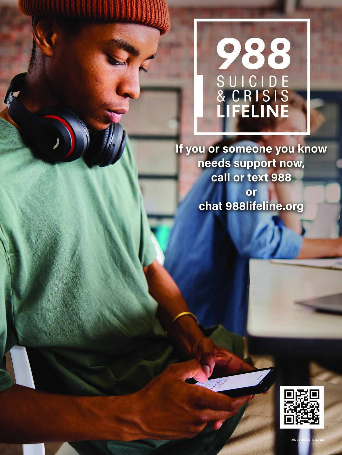 If you or someone you know needs support now, call or text 988 or chat 988lifeline.org